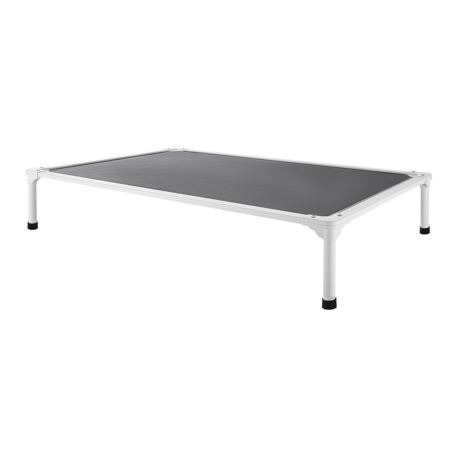 Elevated Dog Bed For Large Dogs Portable Raised Pet Cot With Mesh_voghion.com